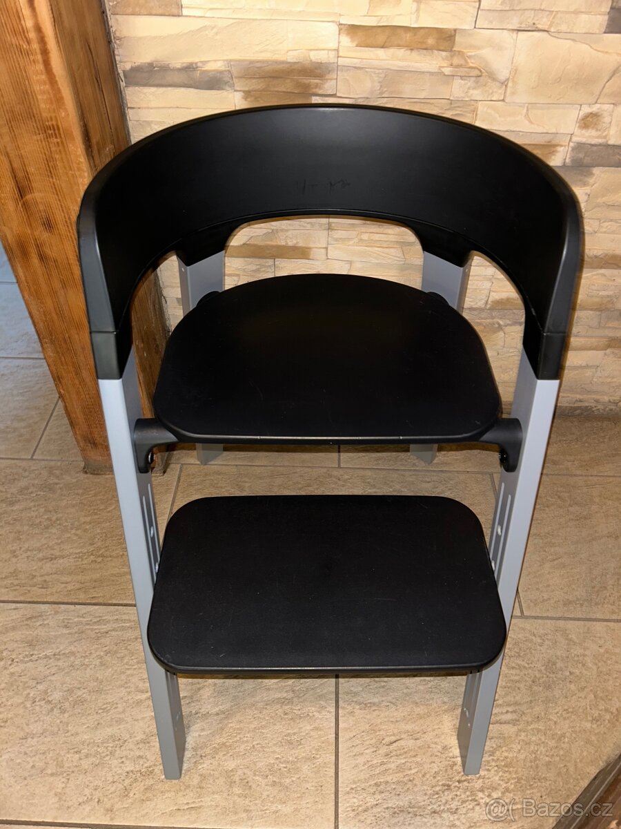 Židlička Stokke Steps Black/ Storm Grey - 6