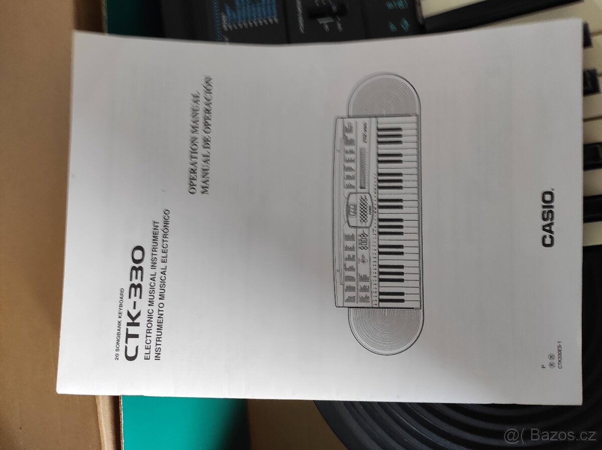 Elektrické klávesy Casio CTK 330 - 6