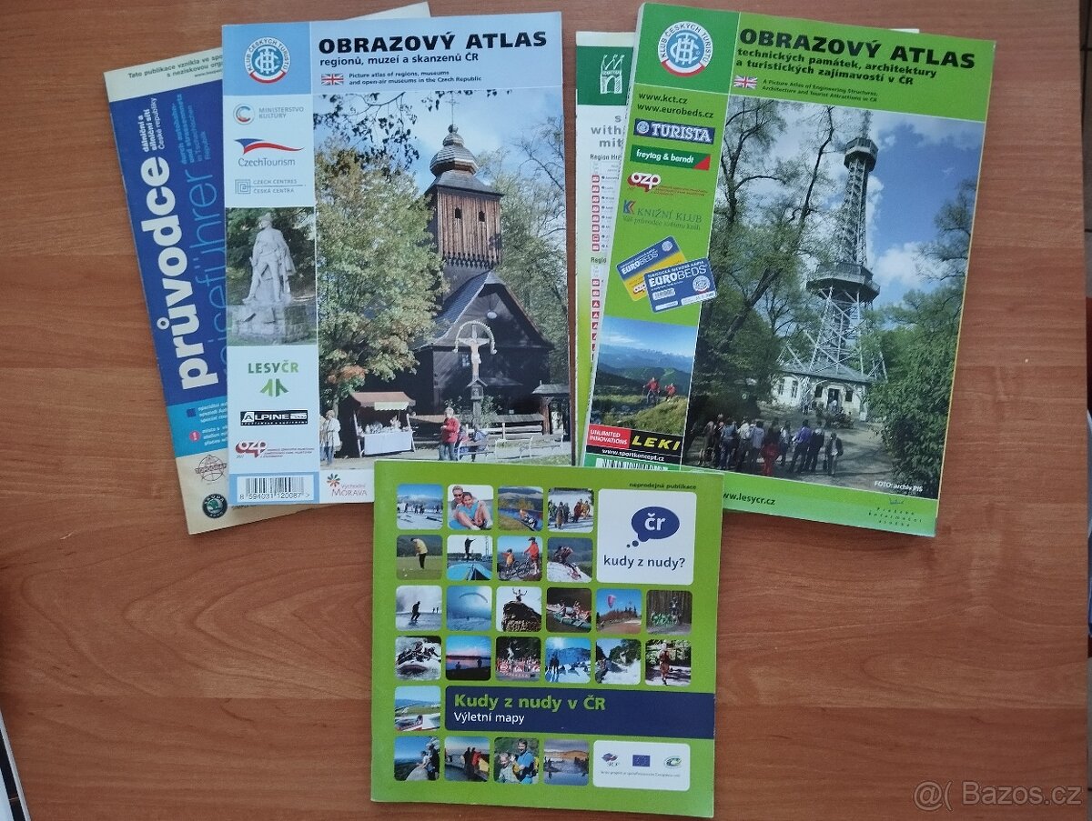 Autoatlasy, mapy, průvodci ČR i Evropa - 6