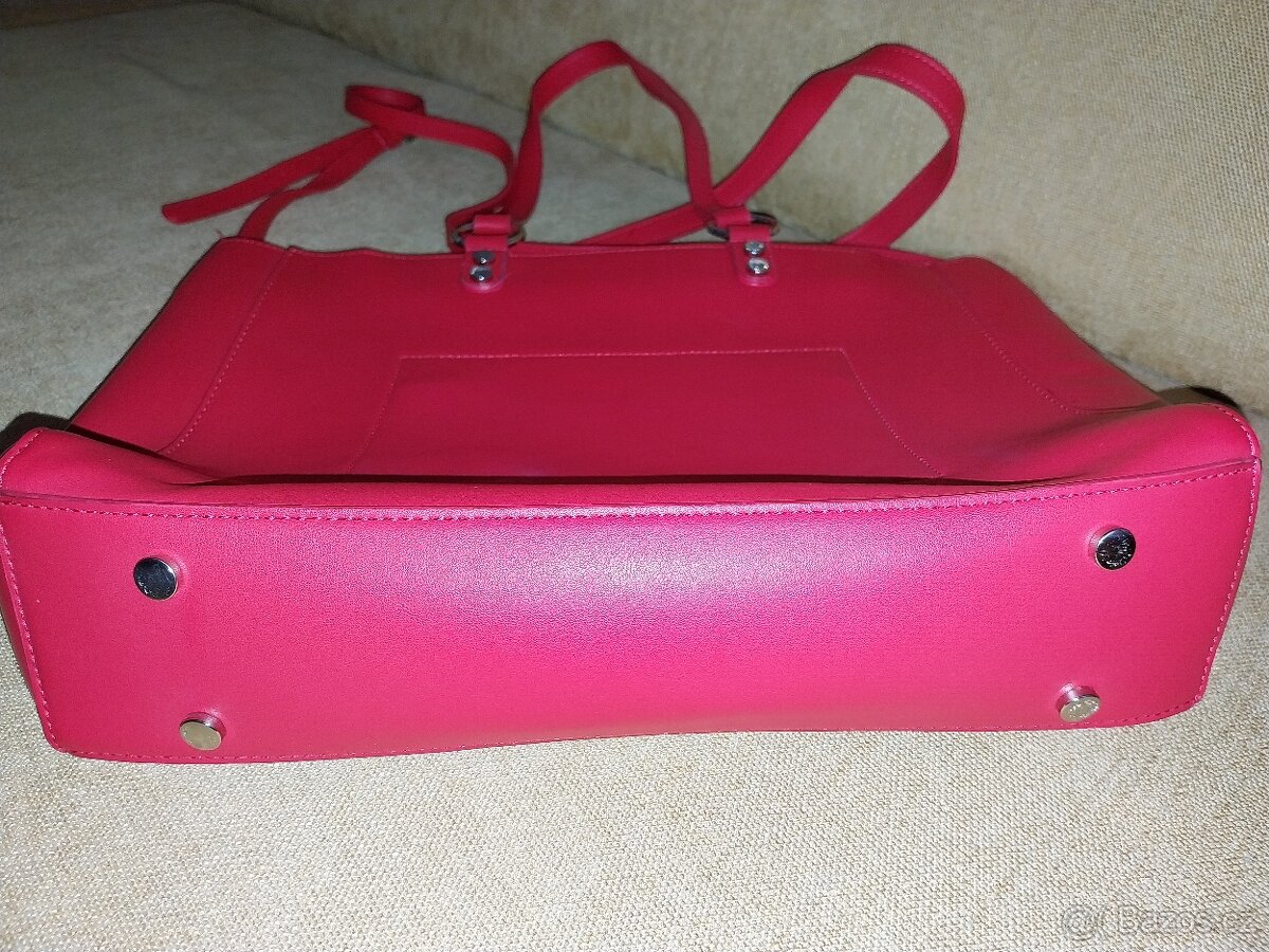 Kabelka wuch jahodově červená - fotky jsou trochu přesvícené - 6