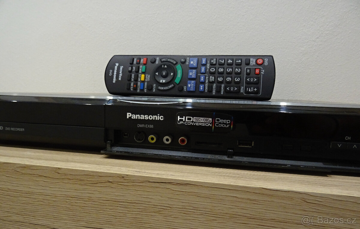 PANASONIC DMR-EX88 - DVD a HDD rekorder - 400 GB, HDMI, USB - 6