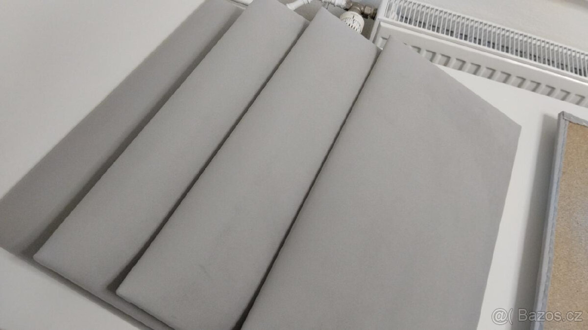 ČALOUNĚNÝ STĚNOVÝ PANEL - 2 KS NOVÉ - 6