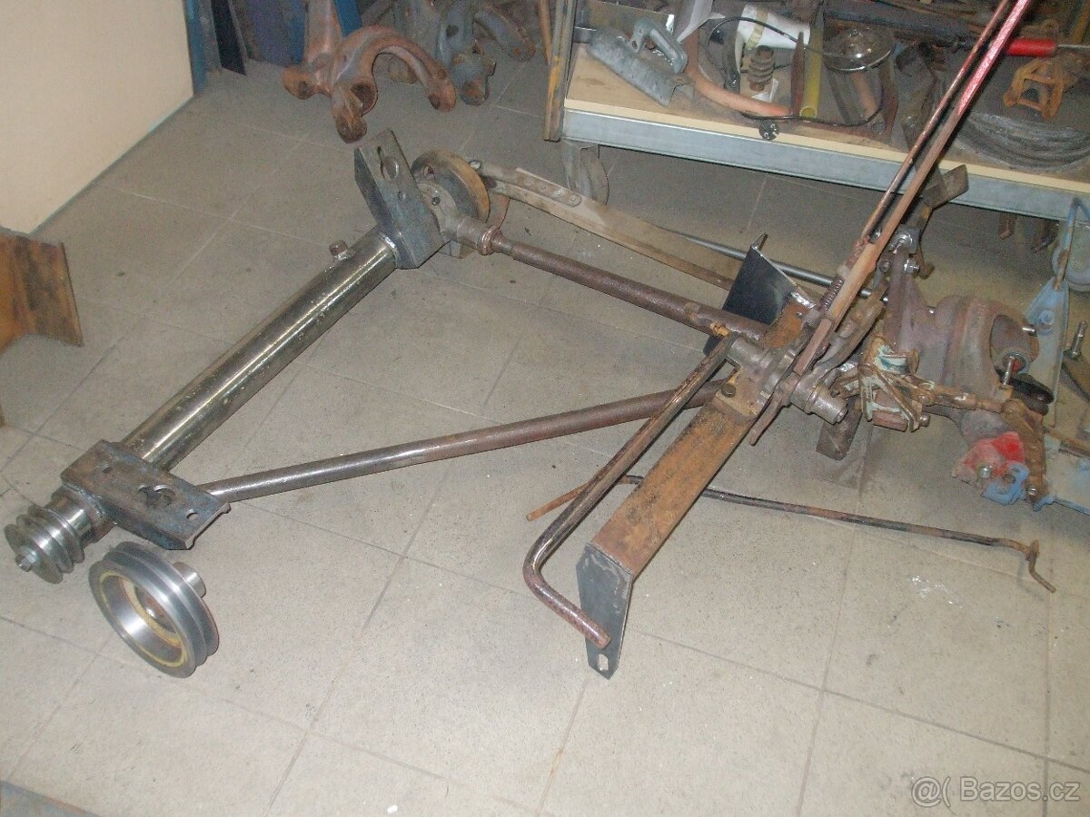 zetor 15 úhlová převodovka a boční kosa - 6