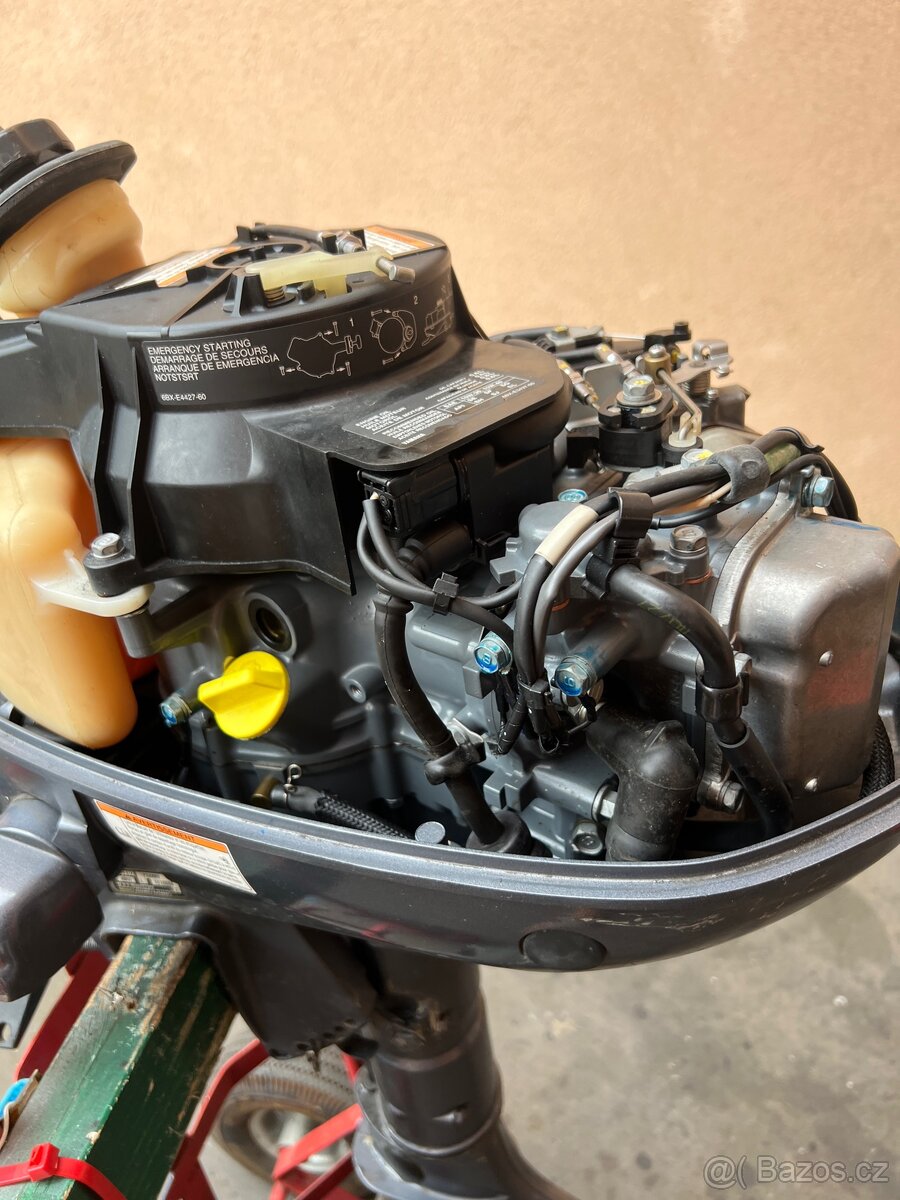 Lodni motor Yamaha 5hp 4t, dlouha noha - 6