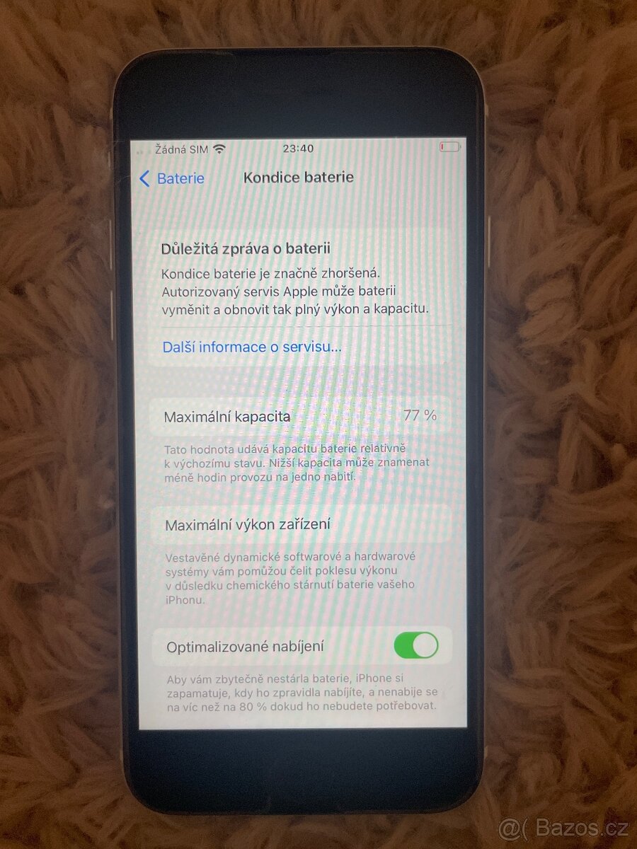 Apple iPhone SE 2020 128 GB bílý - 6