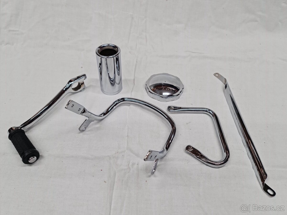 Predám nový zadný blatník, madlá, nosník JAWA 250 350 - 6