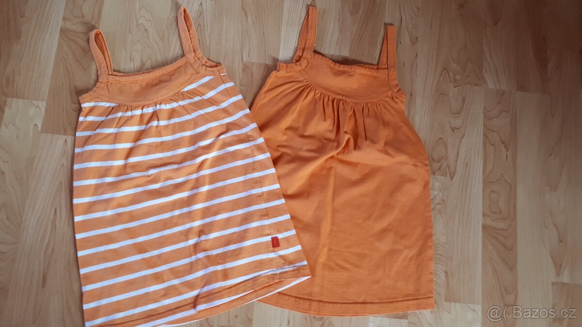 Balík dívčího oblečení na věk 3-6 let, celkem 17 věcí - 6