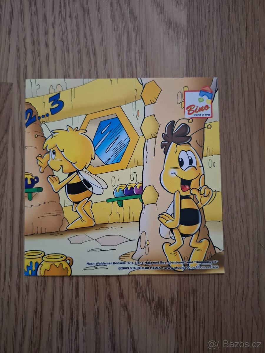 Dřevěné kostky Včelka Mája - 6