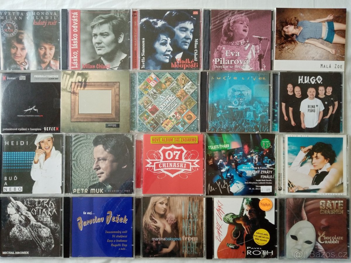 Nová fota 28.7. Československá CD perfekt stav od 99 Kč - 6