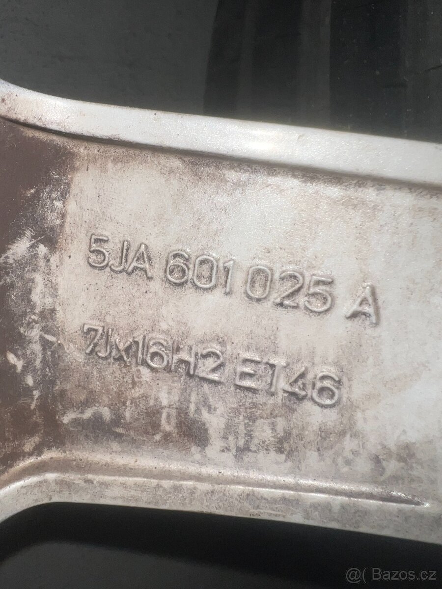 ALU kola 5x100 r16 - 6
