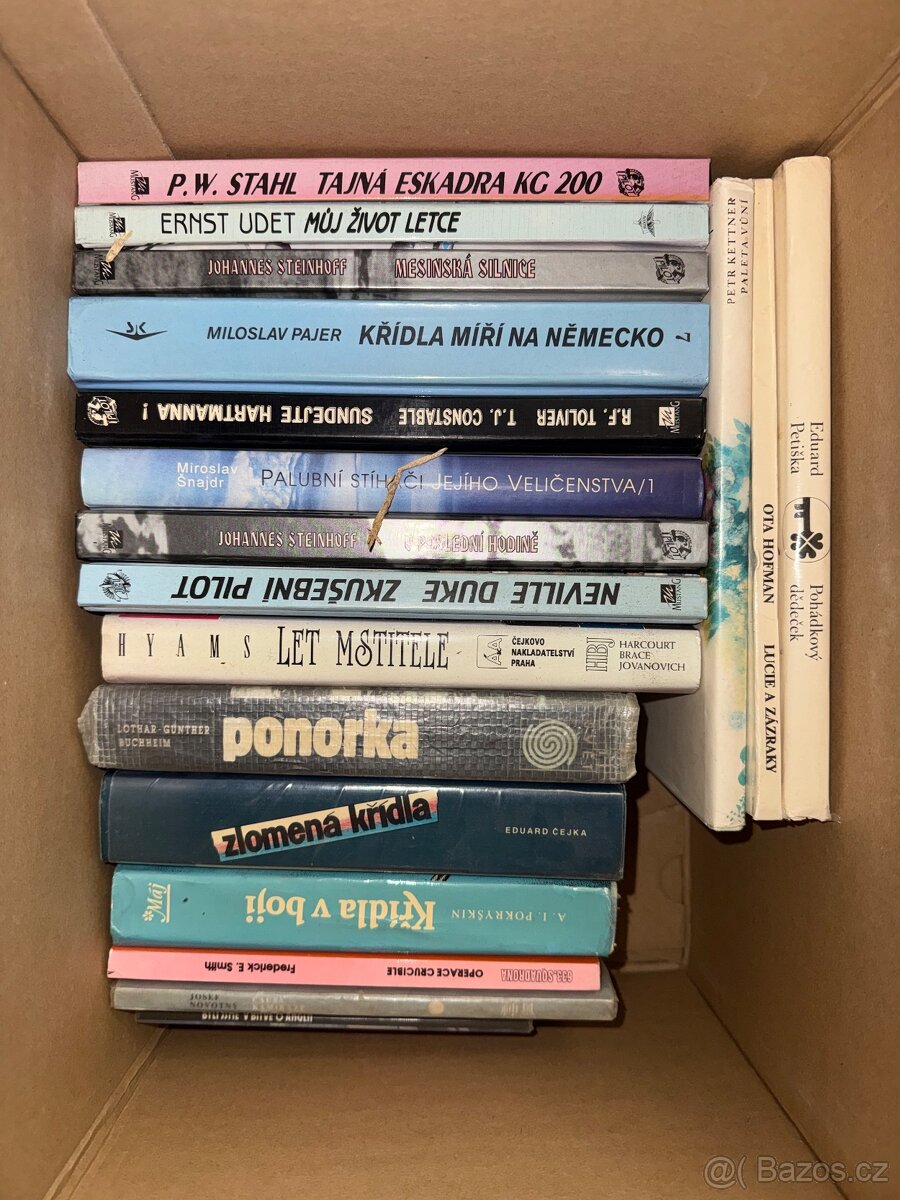 Knihy různých druhů - 6