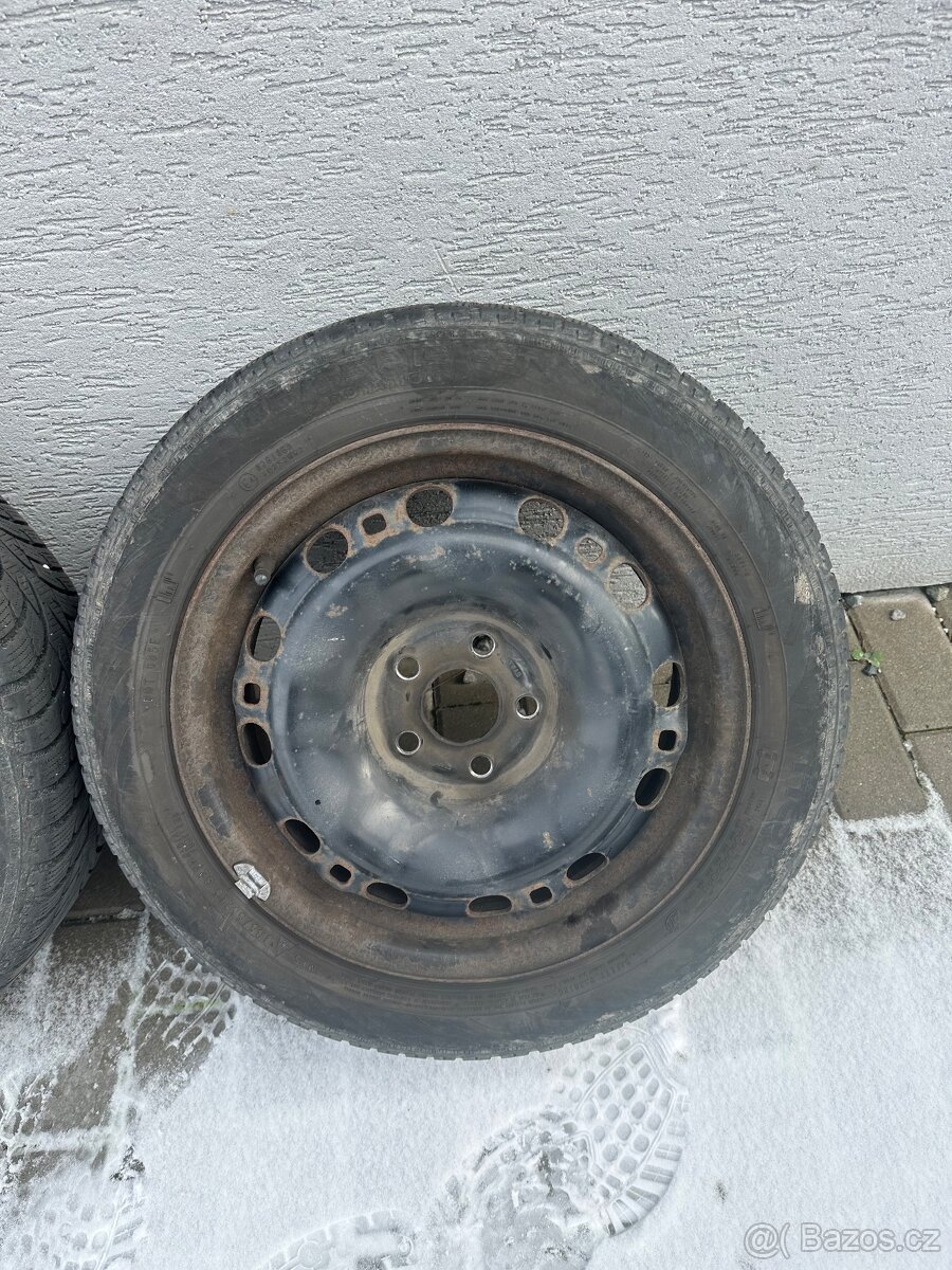 Plechové disky Škoda Fabia 5x100 r15 zimní - 6