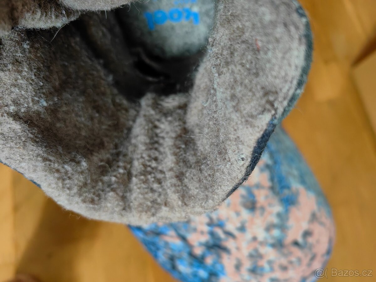 Zimní barefoot kožené boty s membranou Koel - 6