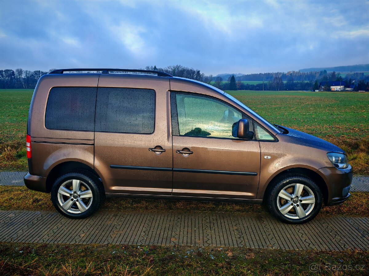 Vw Caddy 2.0tdi 103kw, klima, tažné, dovoz. - 6