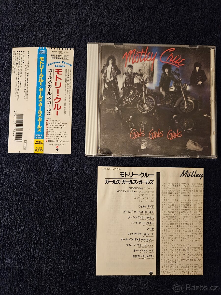 Japonská CDčka originál OBI rock metal - 6