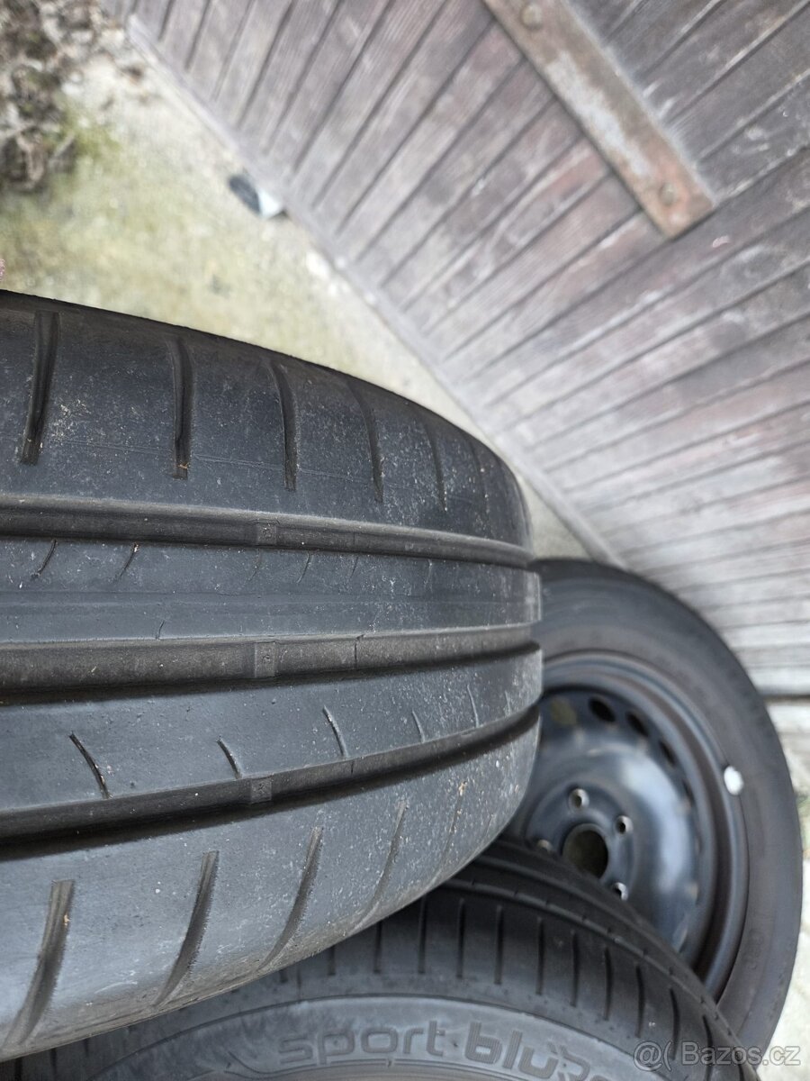 Sada Plechových disků vč letních pneu - 6