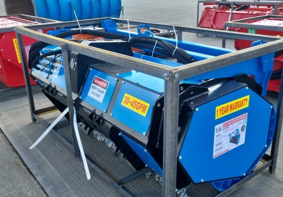 Lesní fréza na smykový nakladač - 6