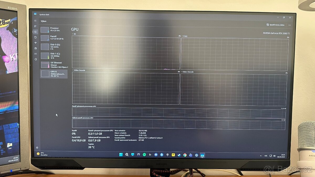 GPU GIGABYTE RTX 2080 Ti Turbo 11GB - 6