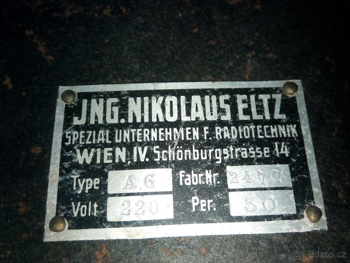 RADIONE AG - WIEN - z půdy - PLATÍ do SMAZÁNÍ - 6