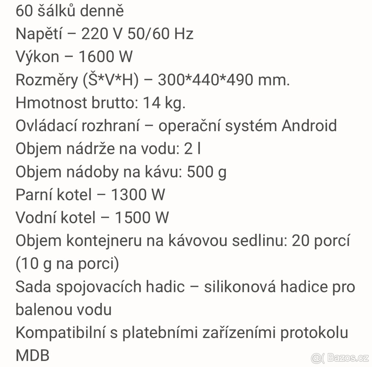 Profi kávovar Jetinno - 6