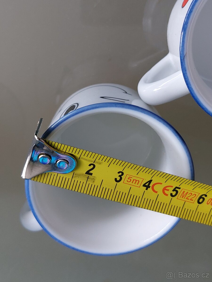 NOVÉ Sada 6 keramických šálků - 6