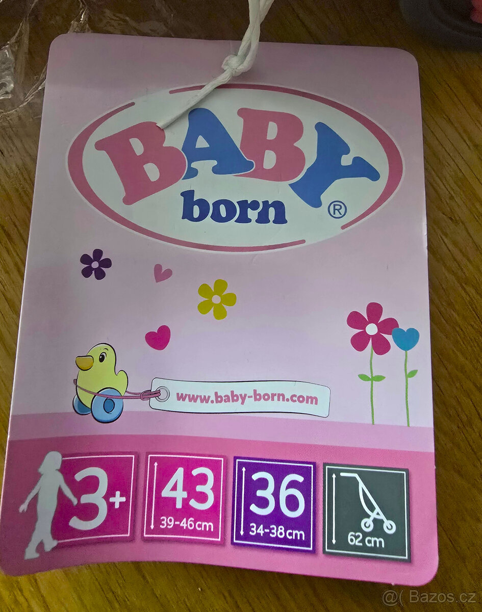 Baby Born Kočárek hole se síťkou - ZCELA NOVÉ - NEPOUŽITÉ - 6