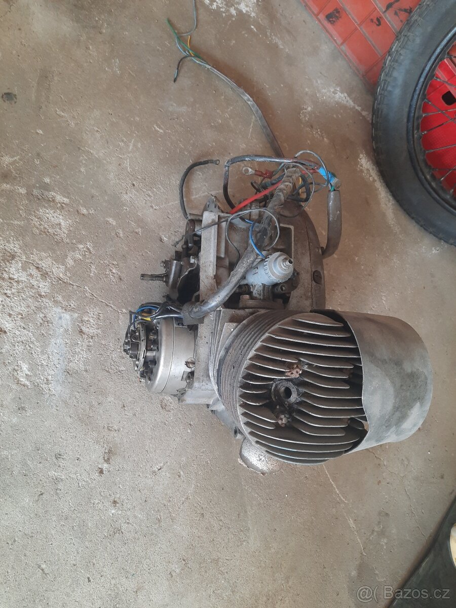 ČZ 505 rikša motor - 6