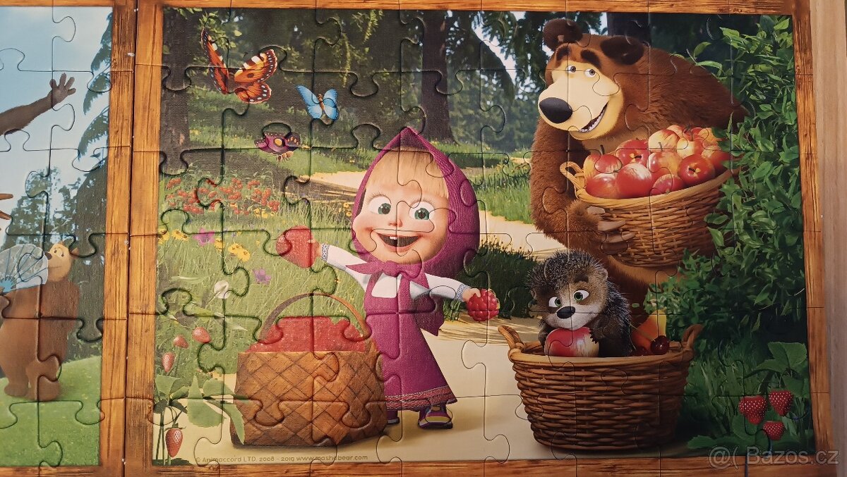 Puzzle Máša a Medvěd 4v1 Trefl - 6