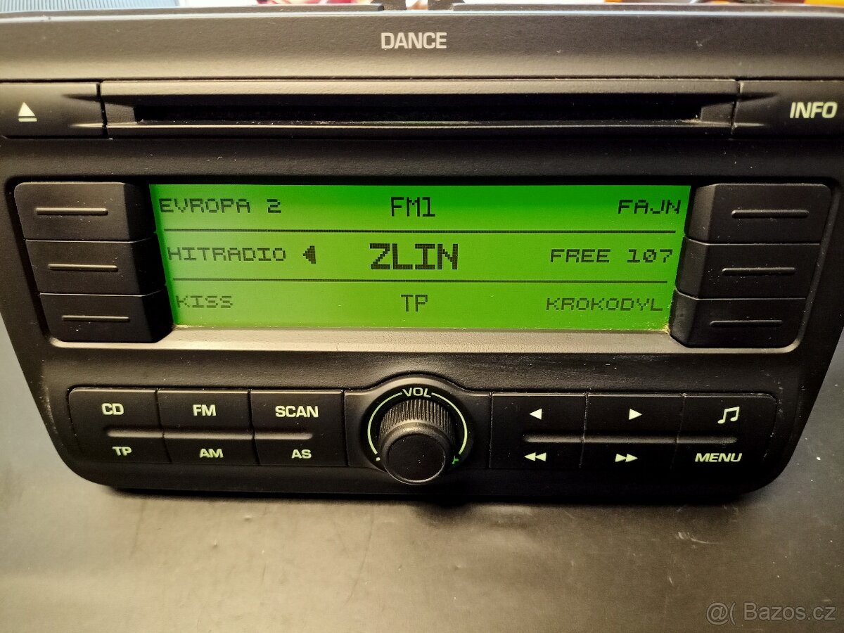Autorádio škoda auto Dance MP3 fabia2 - 6