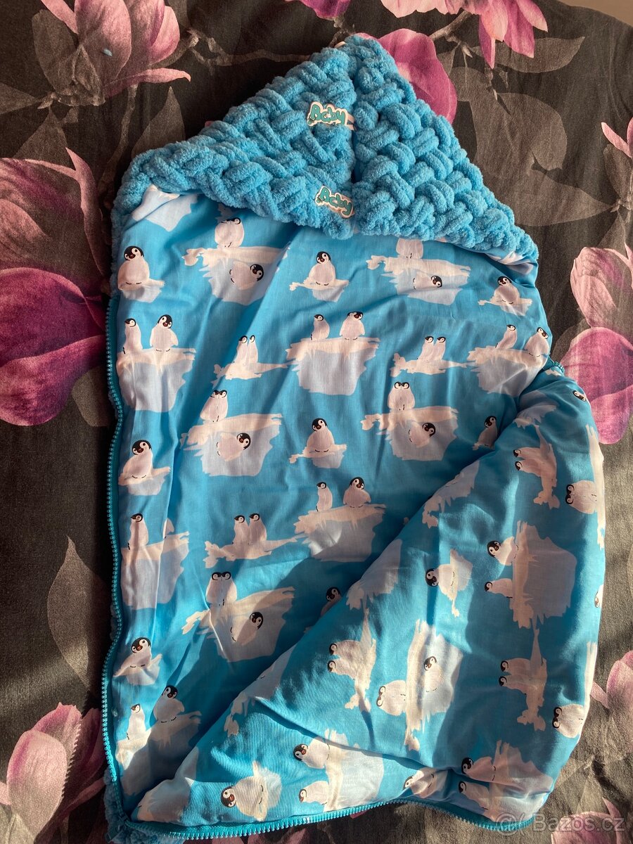 Zavinovačky a dečky pro miminko z puffy - 6