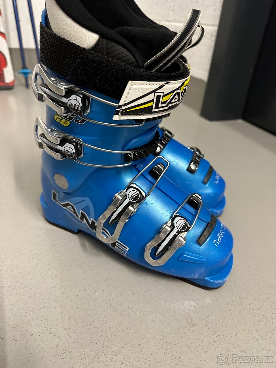SET dětské lyže ATOMIC 110 cm, lyžáky LANGE 34 + hůlky LEKI - 6
