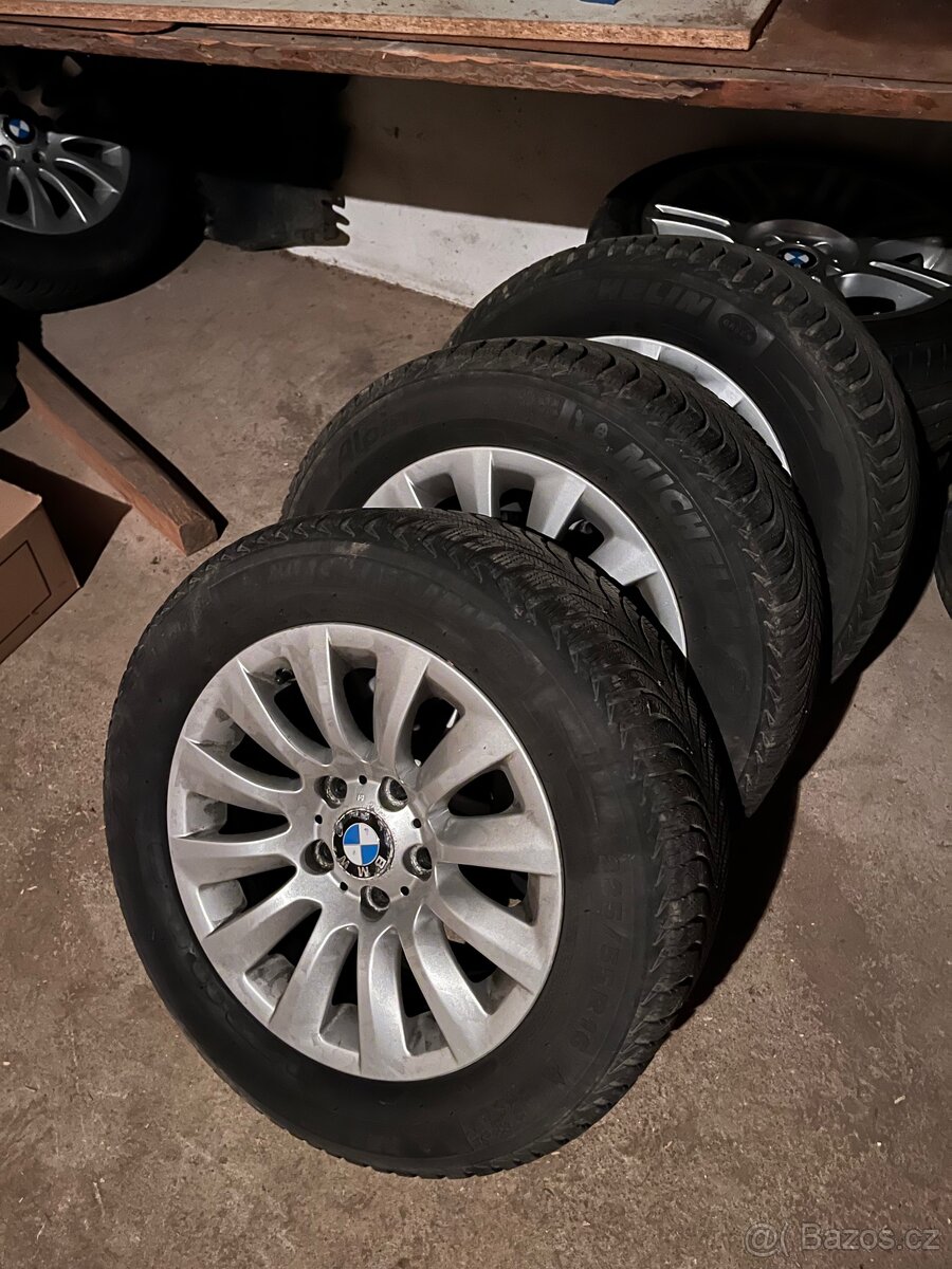 Prodám ALU kola BMW 225/50 R16; 5x120 - 6