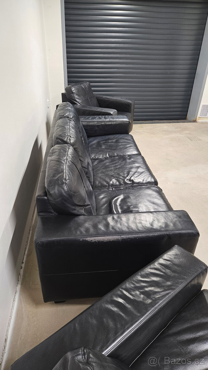 Kožená sedací souprava (3+1+1) - 6