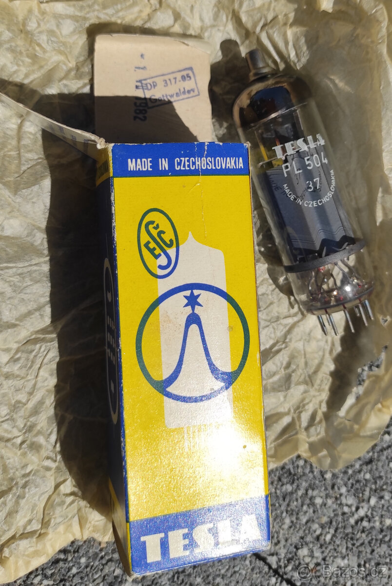 PL500; PL205; PCL85; PCF802; PCL86 Elektronky - 6