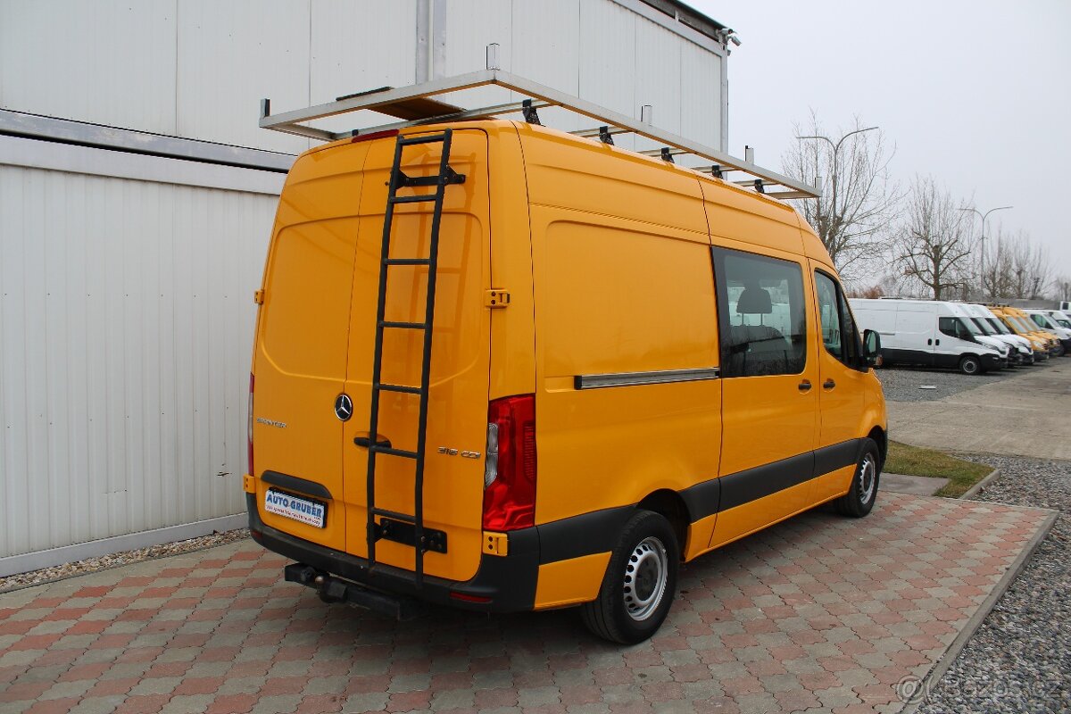 Mercedes Benz Sprinter 316 CDI 5Míst L2H2+klima+Navi - 6