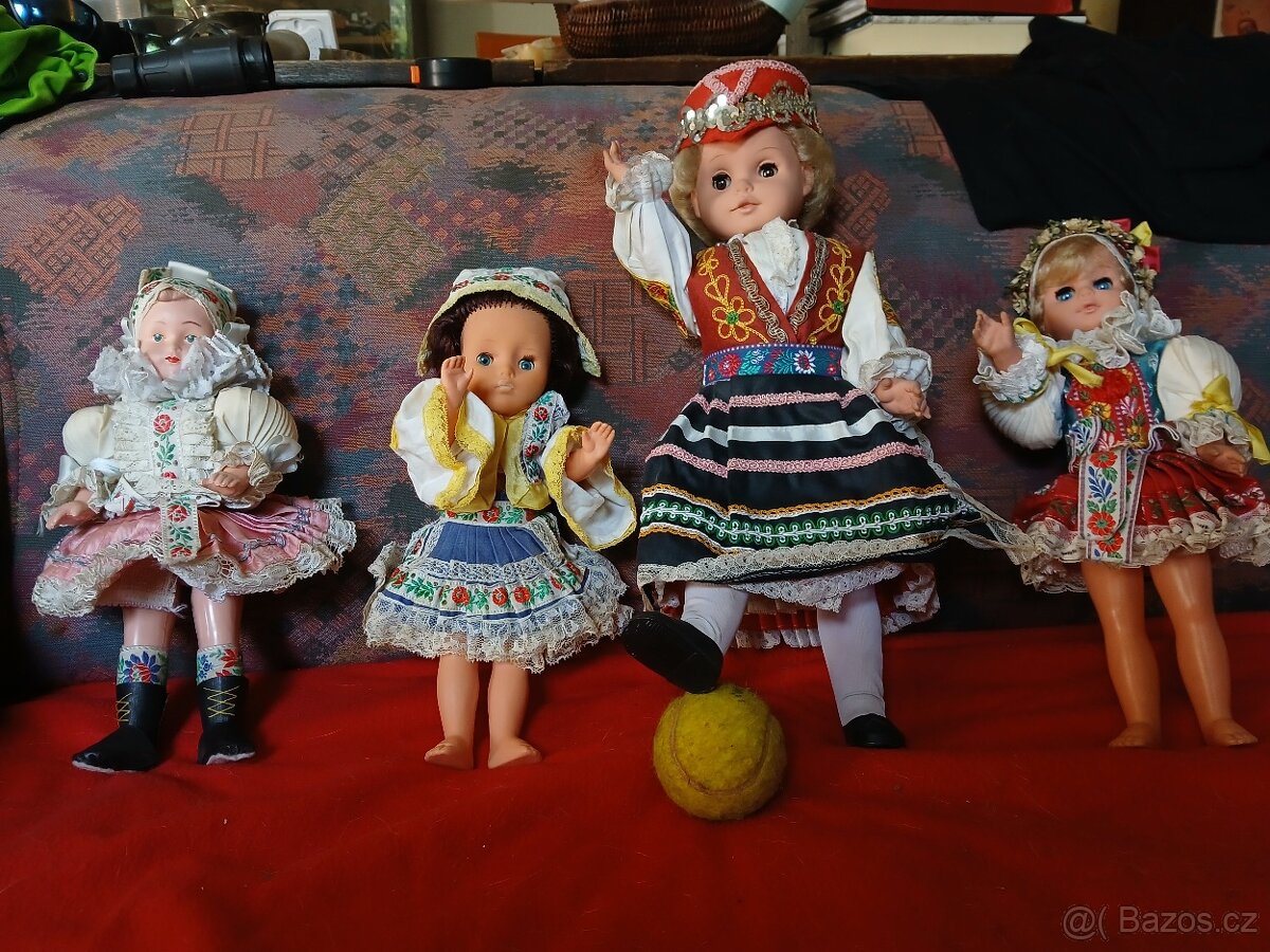 Starožitné kloubové panenky - 6