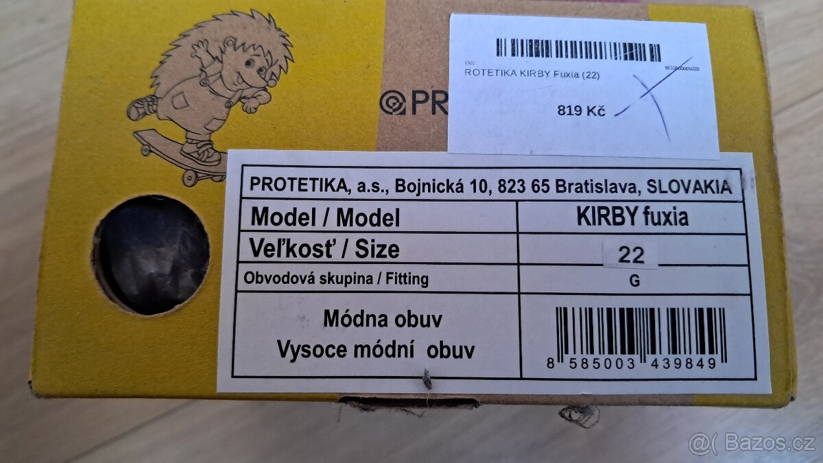 Dětské bačkory Protetika vel.22 - 6