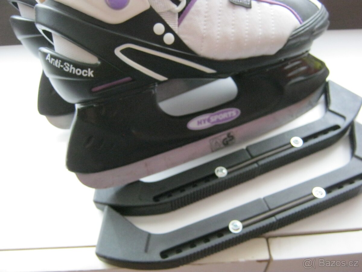 Dámské brusle HYSPORTS vel.38, vnitřní stélka 24cm - 6