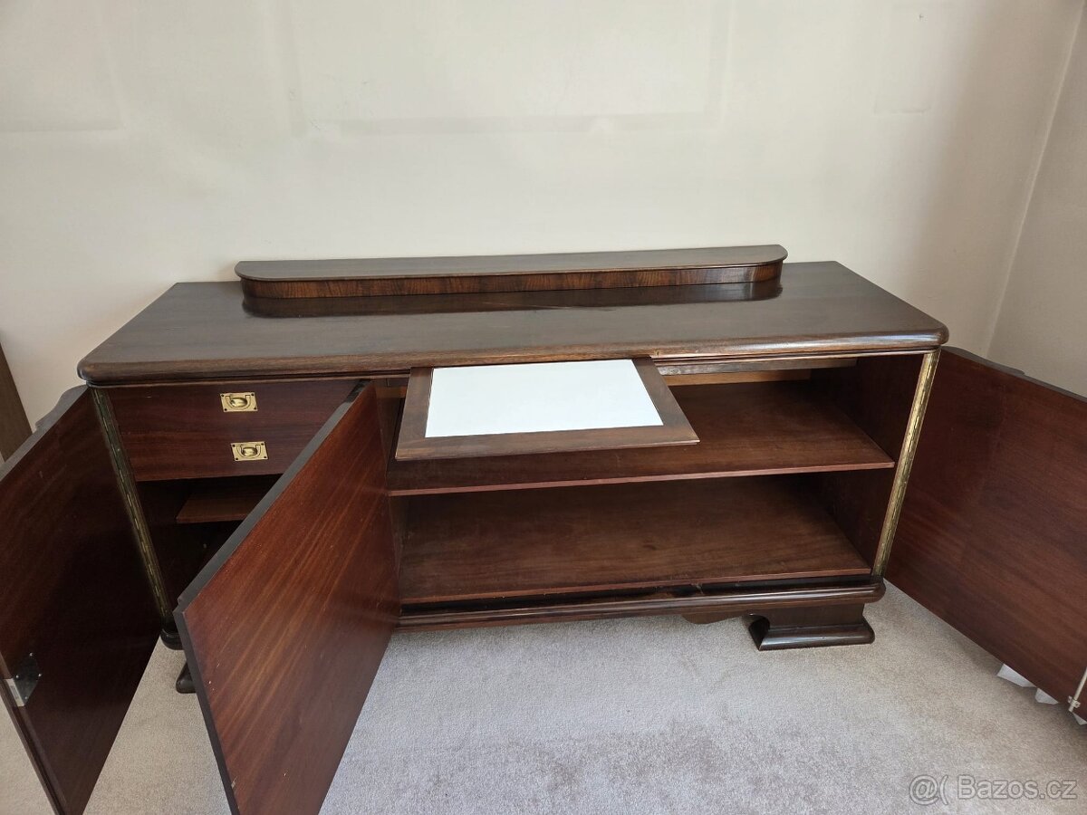 Stylový rustikální příborník / bufet – masivní dřevo, velmi - 6