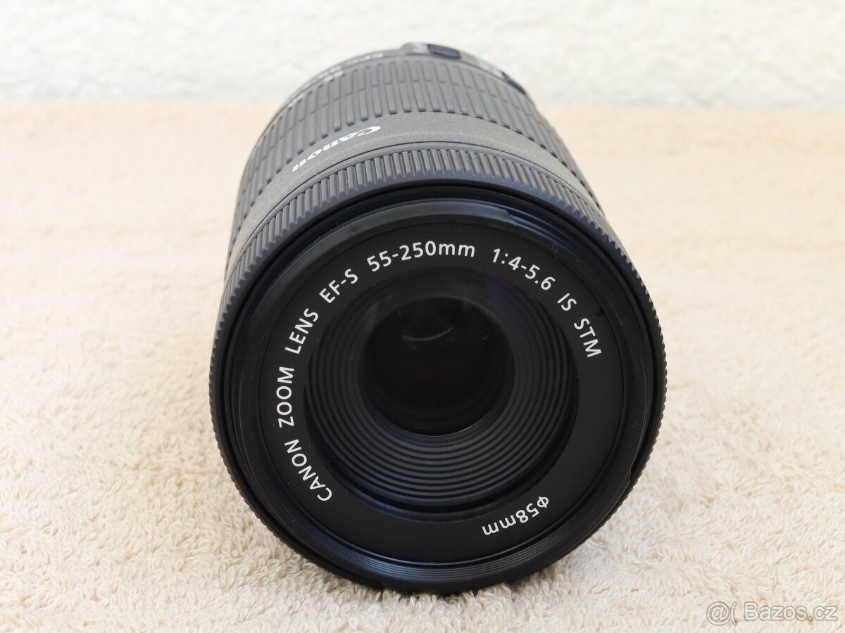 Canon EF-S 55-250mm f/4-5.6 IS STM + pouzdro + slun.clona - 6