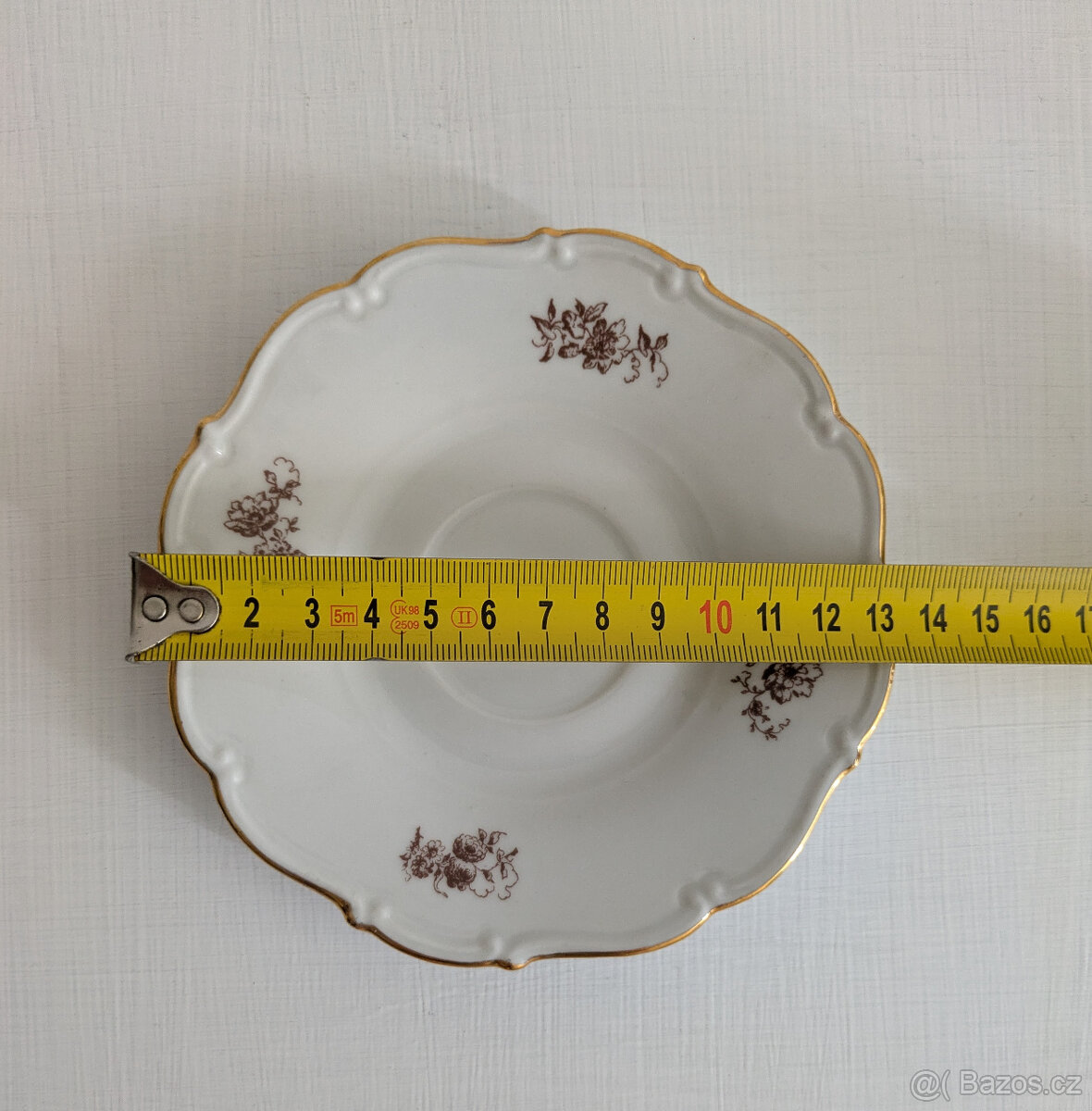 Porcelánová sada 6 šálků s podšálky (Horní Slavkov) - 6