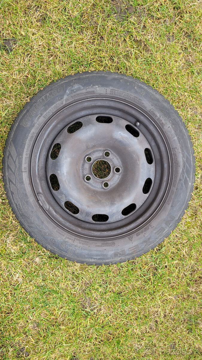 4x zimní pneu Nexen Winguard 185/60 R15 84H + disky ET38 - 6