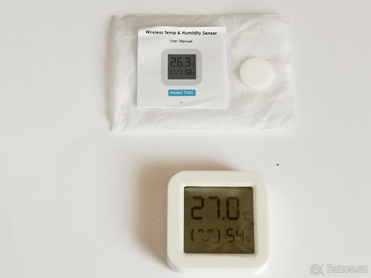 Bluetooth snímač teploty a vlhkosti s LCD na baterie TUYA - 6