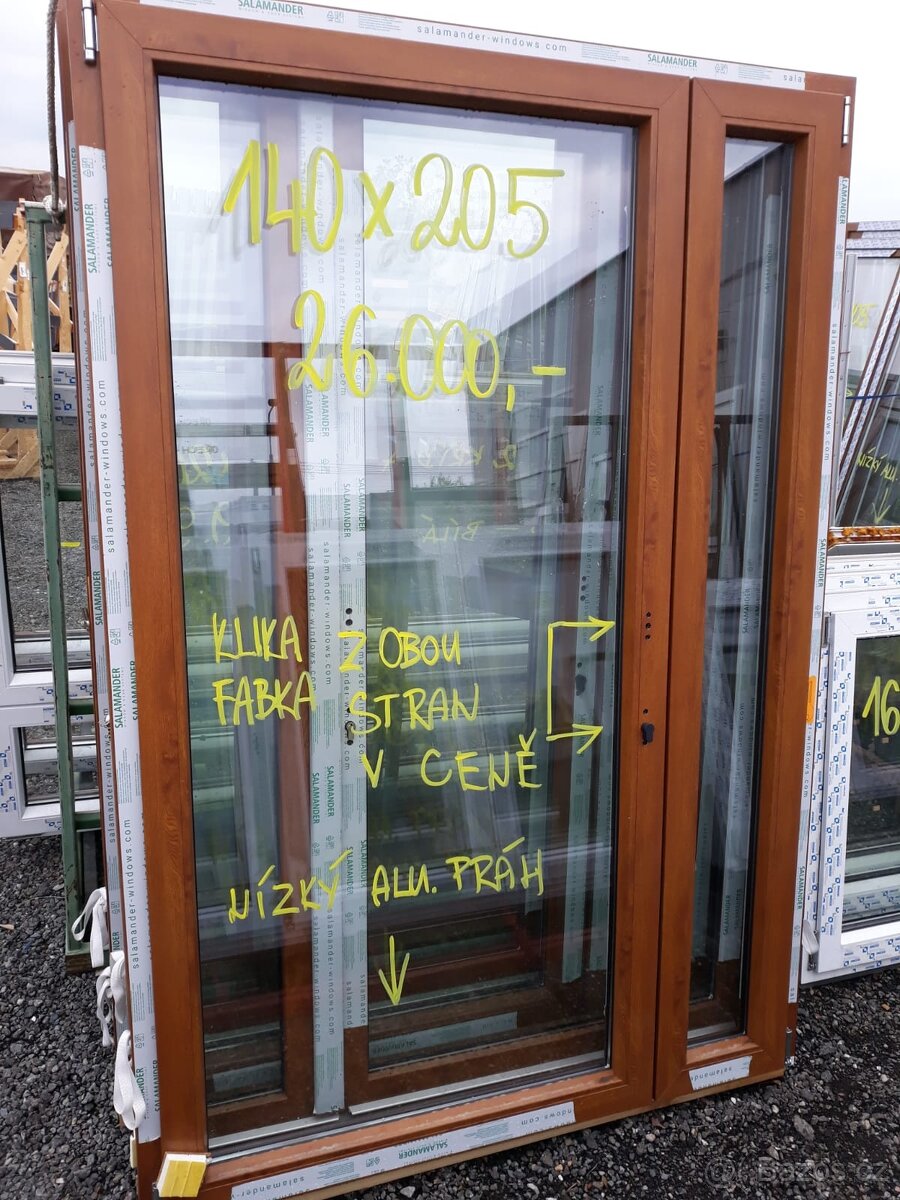 plastove dvere celoprosklene - 6