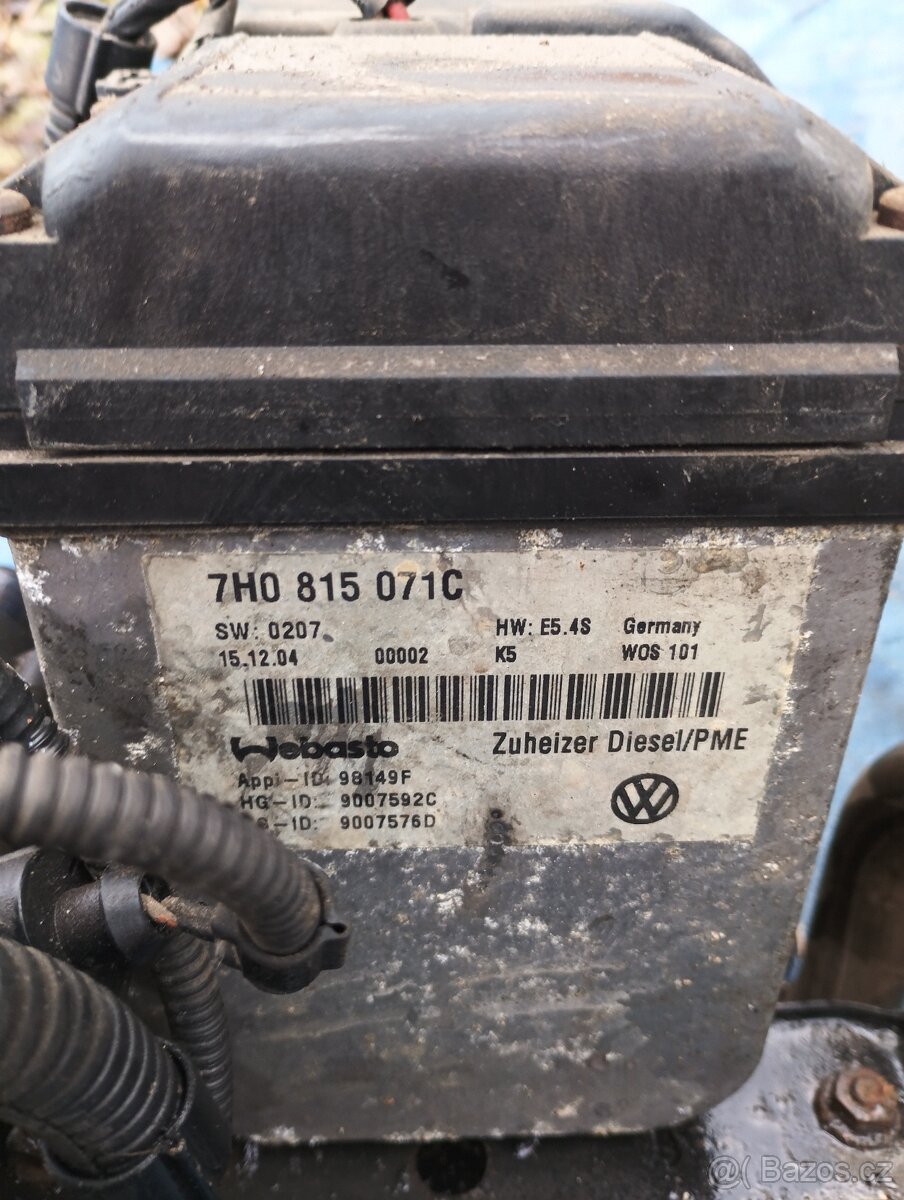 Webasto transportér T5 - 6