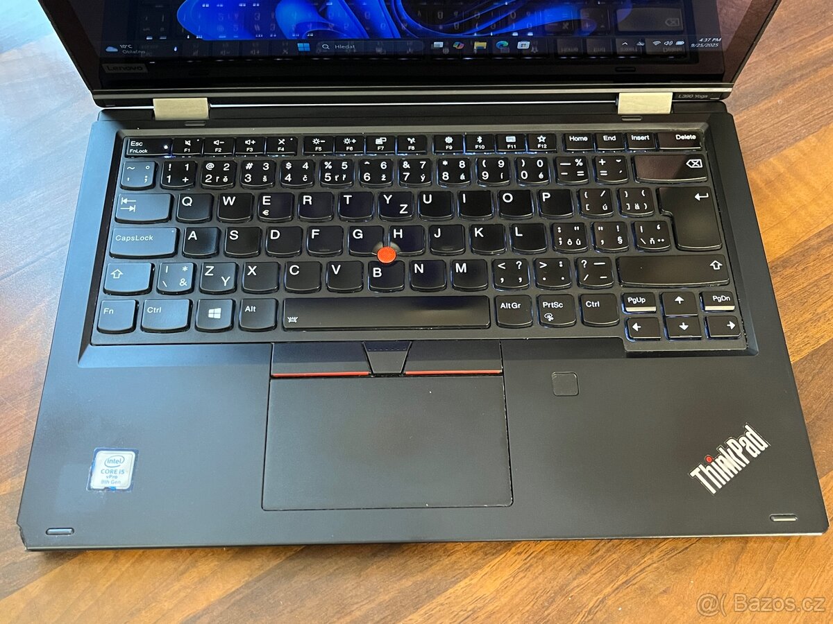 Lenovo ThinkPad yoga L390 - 16gb/512gb, i5 8.gen, win11 - 6