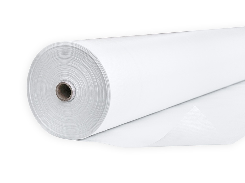 PE plachtovina v rolích natural / bílá Kataro - 6