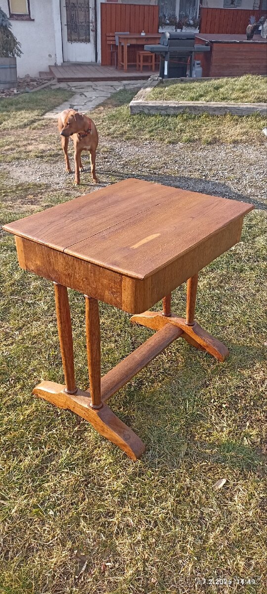 Stolek Bidermaier dub bytový stav 807361cm - 6