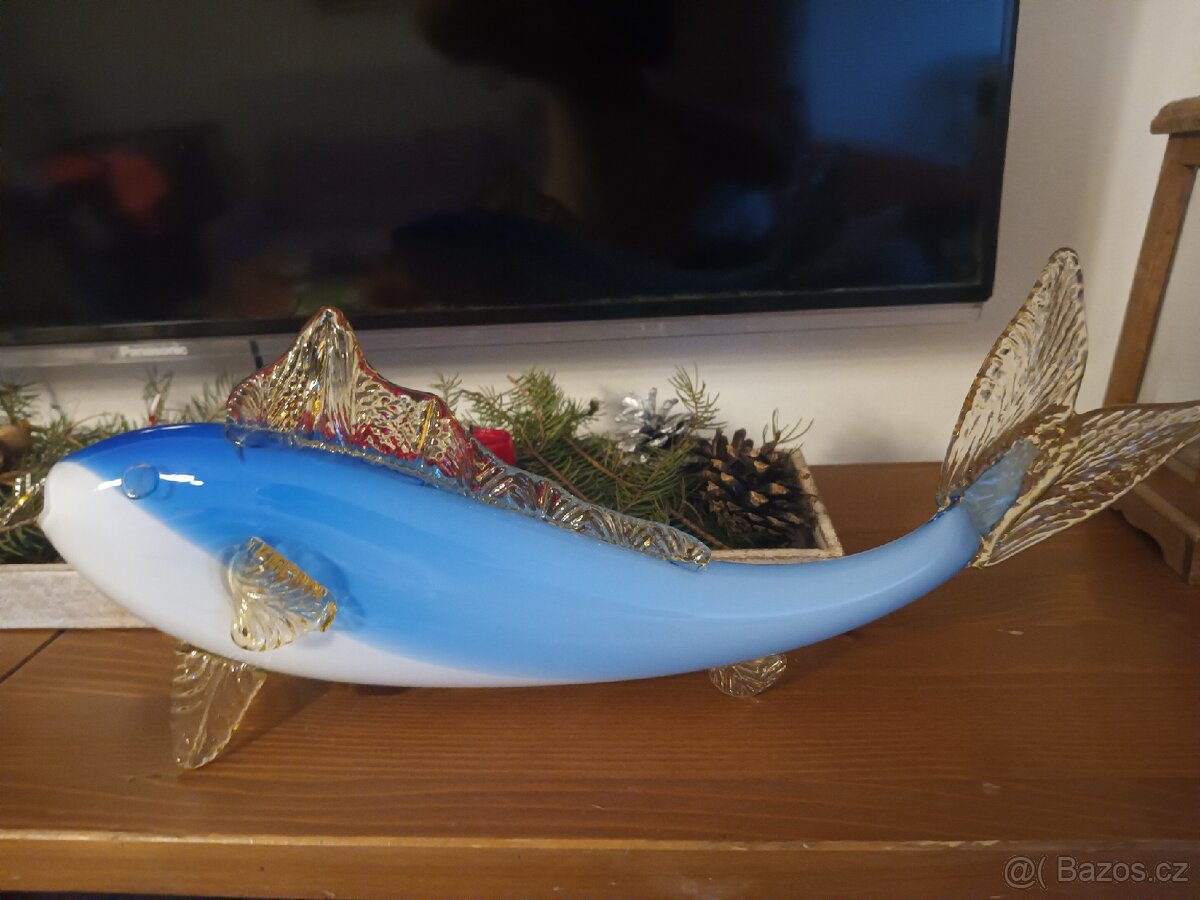 Retro skleněné ryby - 6