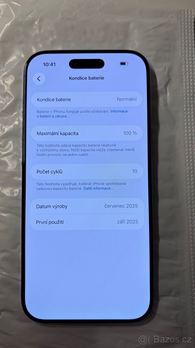 iPhone Air 256GB blue blankytně modrý - 6